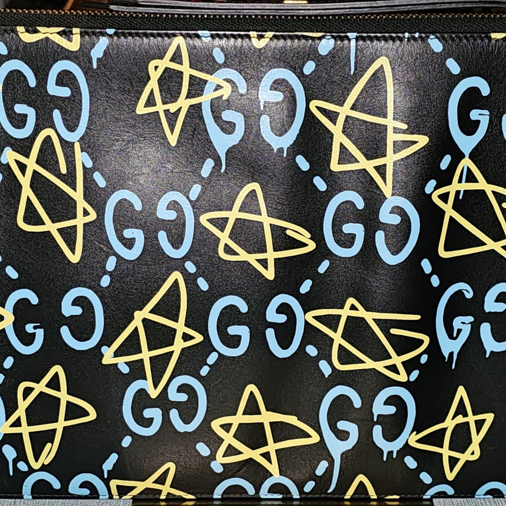 Gucci Ghost Line Clutch – New Without Tag - Picture 5 of 10